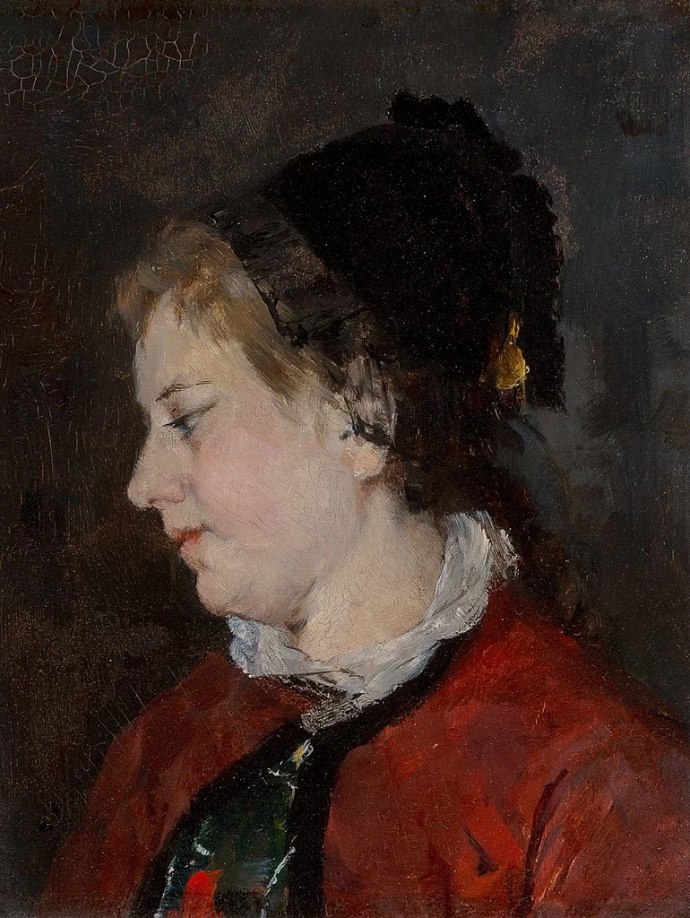 Mary Cassatt - 198, Ritratto di signora Sisley, 1873